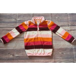 Old Navy Girls 4T Fleece Pullover, Quarter Zip